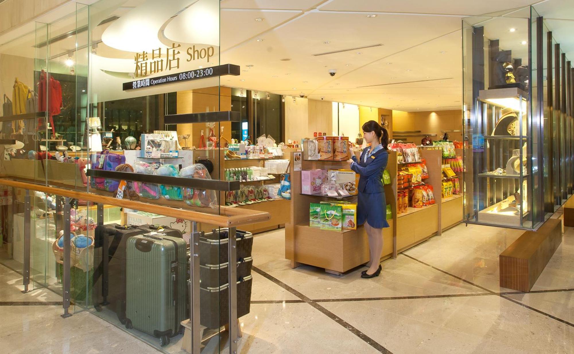 エバーグリーン リゾート ホテル ジャオシー 礁渓郷 エクステリア 写真 A shop at Hong Kong International Airport
