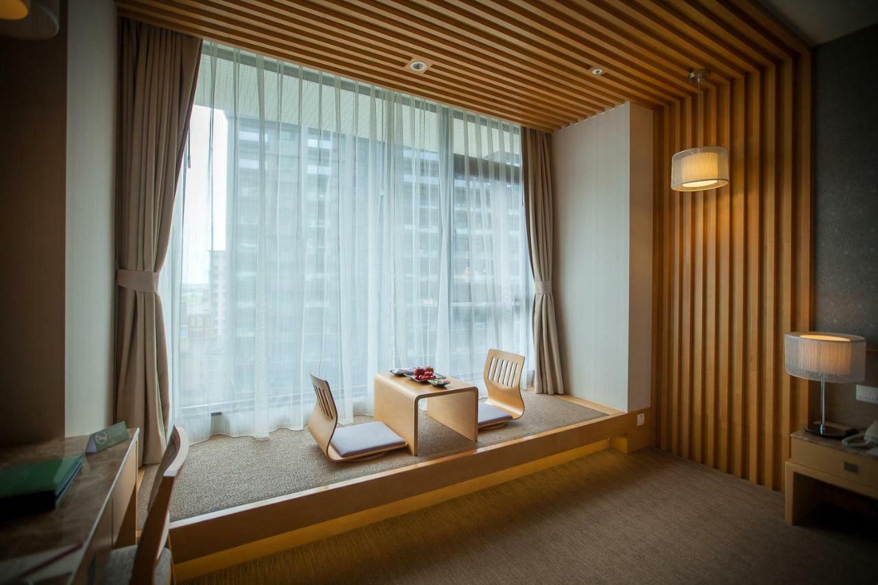 エバーグリーン リゾート ホテル ジャオシー 礁渓郷 エクステリア 写真 A traditional Japanese room